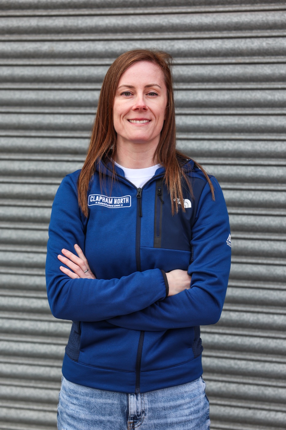 Abbie Eaton in her Team Clapham North race suit