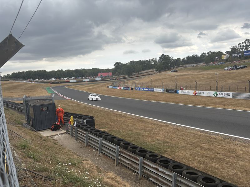 Fun Cup cars racing on the Brands Hatch circuit